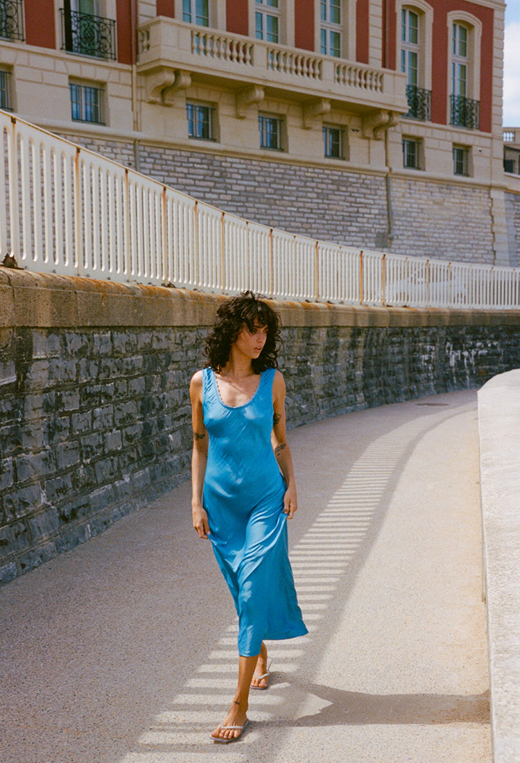 Leticia Dress Acqua – Ciao Lucia