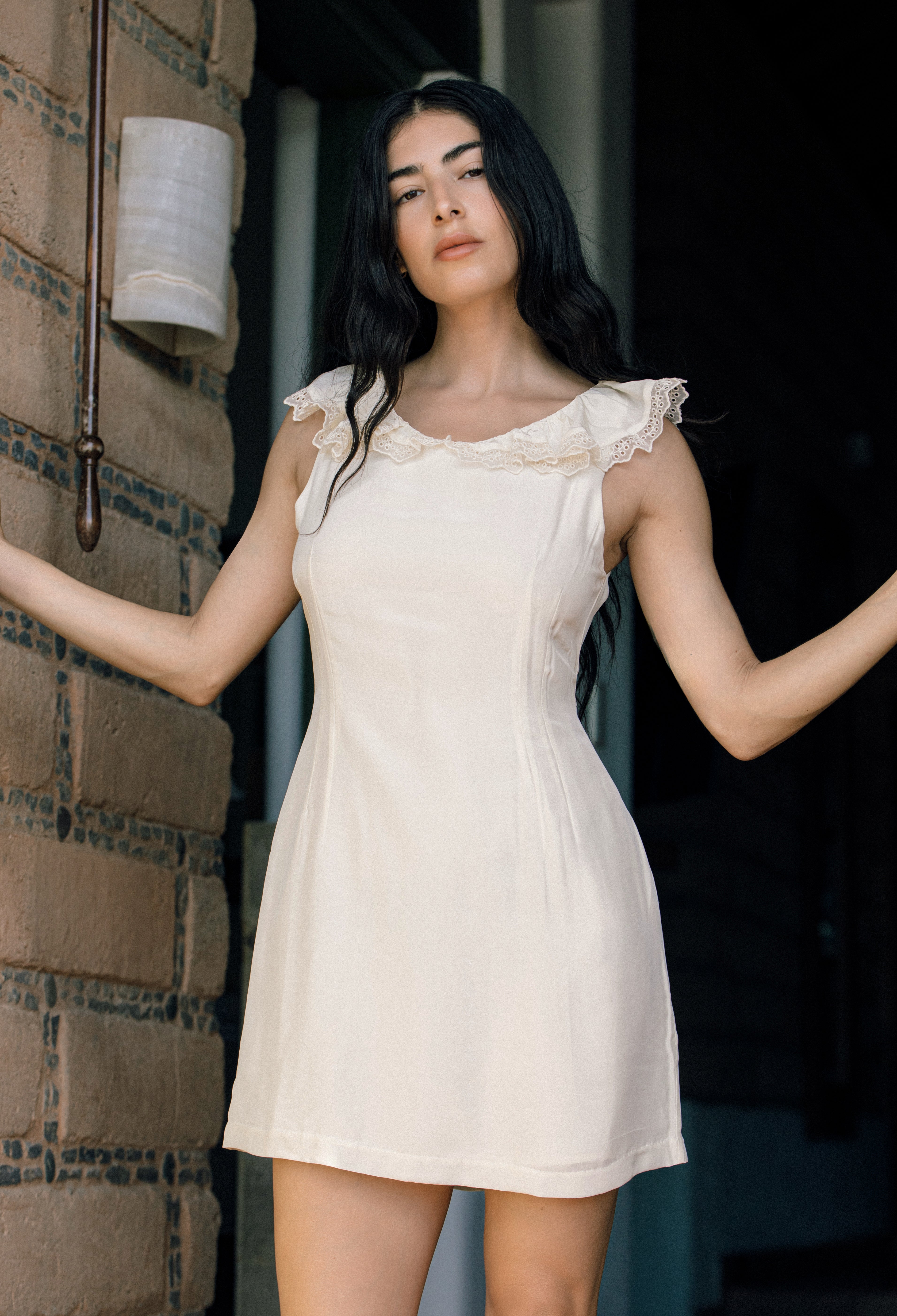 Sophie Dress Ivory – Ciao Lucia