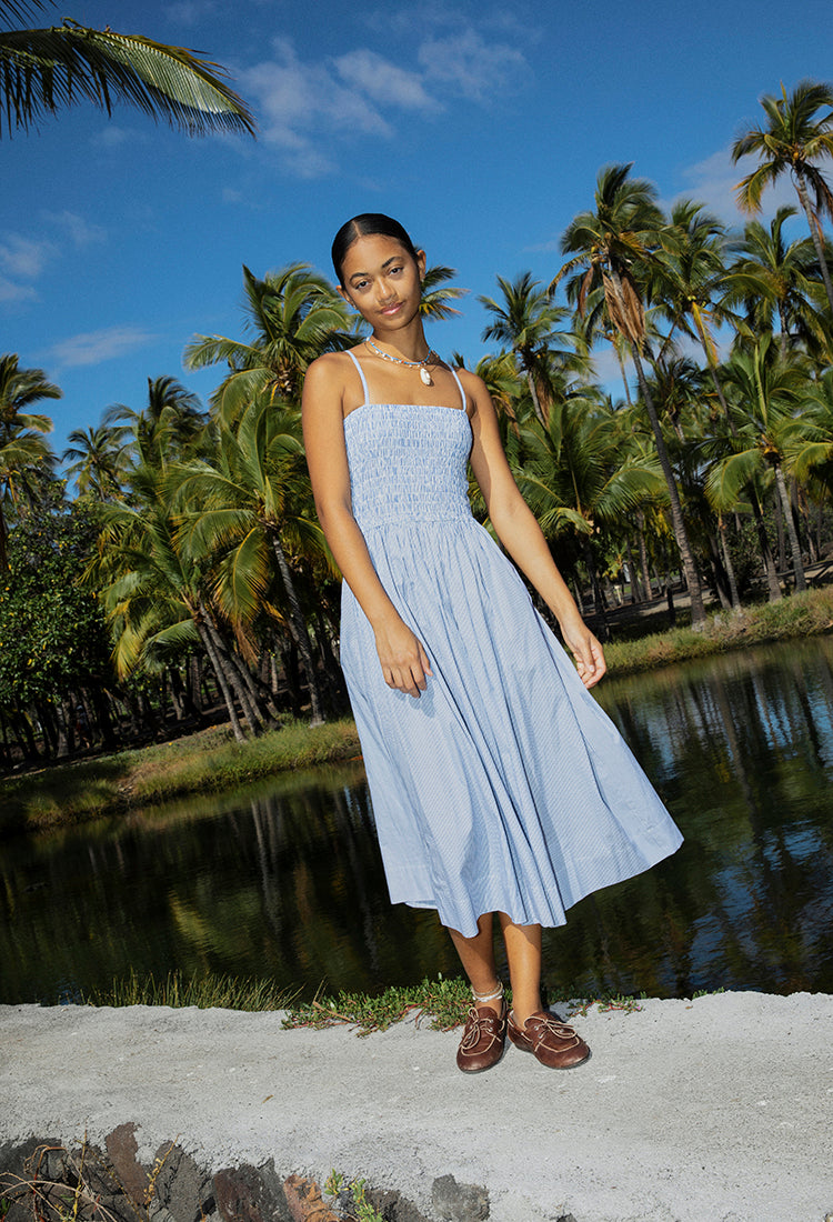Ciao Lucia Mael Dress Sail