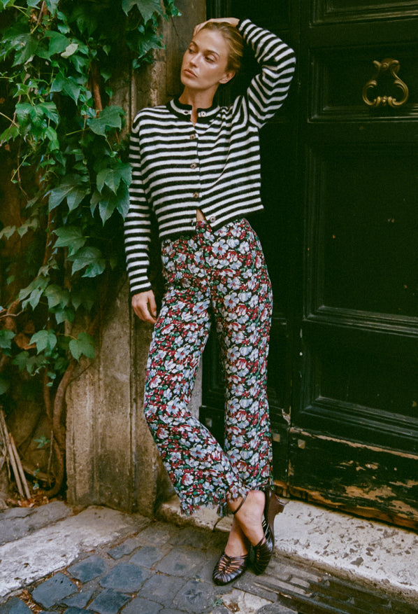 Kaja Pant Peonia Print