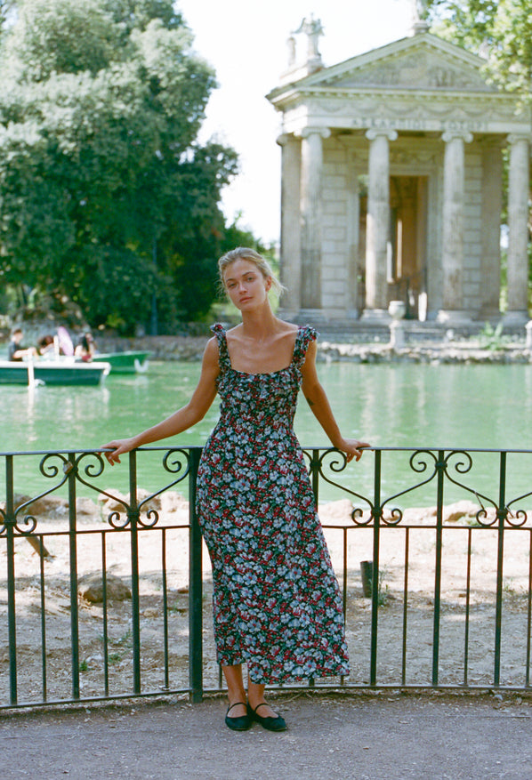 Amalie Peonia Printed Dress