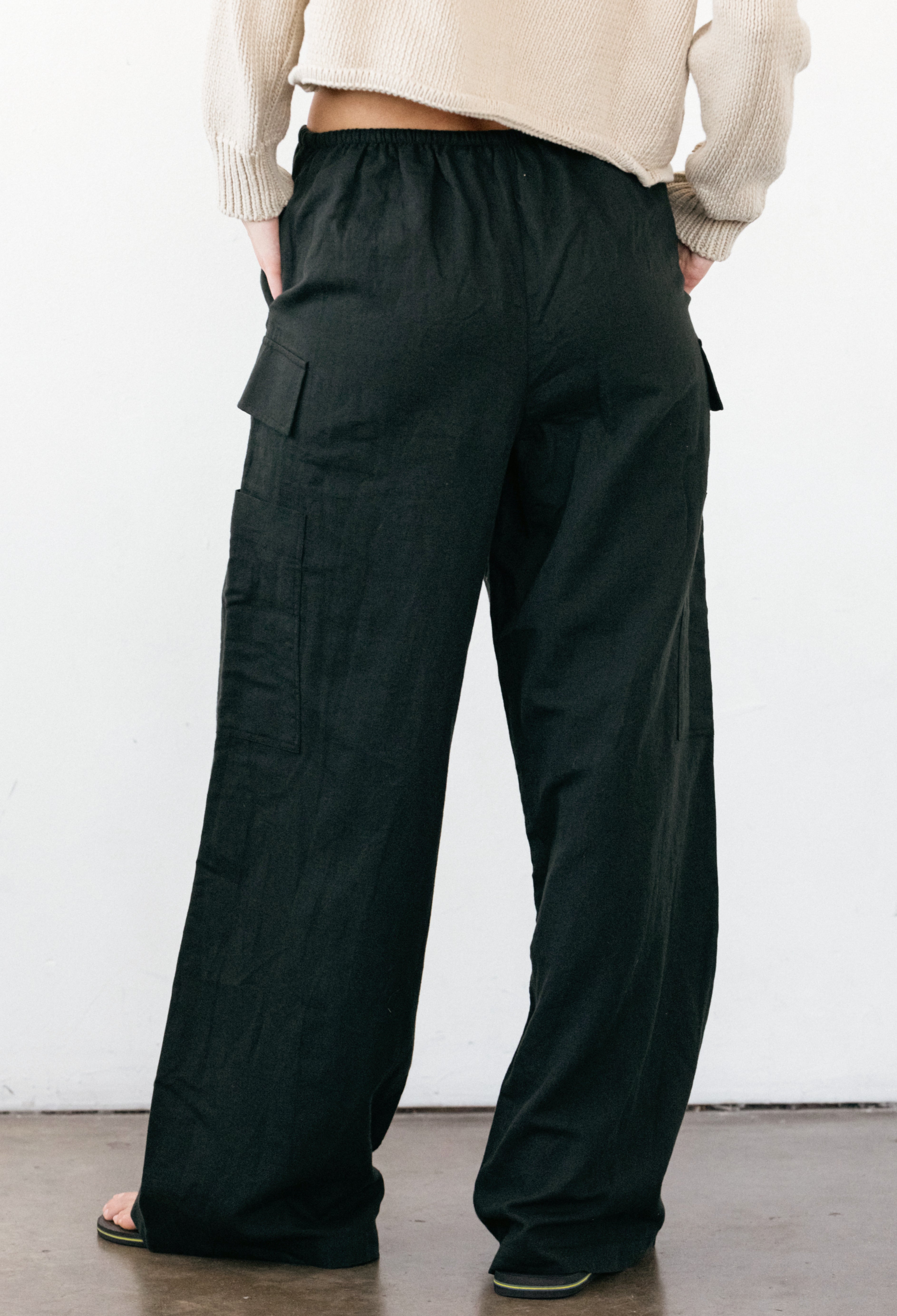 Marceau Black Linen Pant – Ciao Lucia