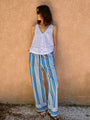 Yuli Stripe Twill Pant