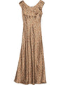 Regine Floral Charmeuse Silk Dress