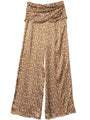 Saimi Floral Charmeuse Silk Pant