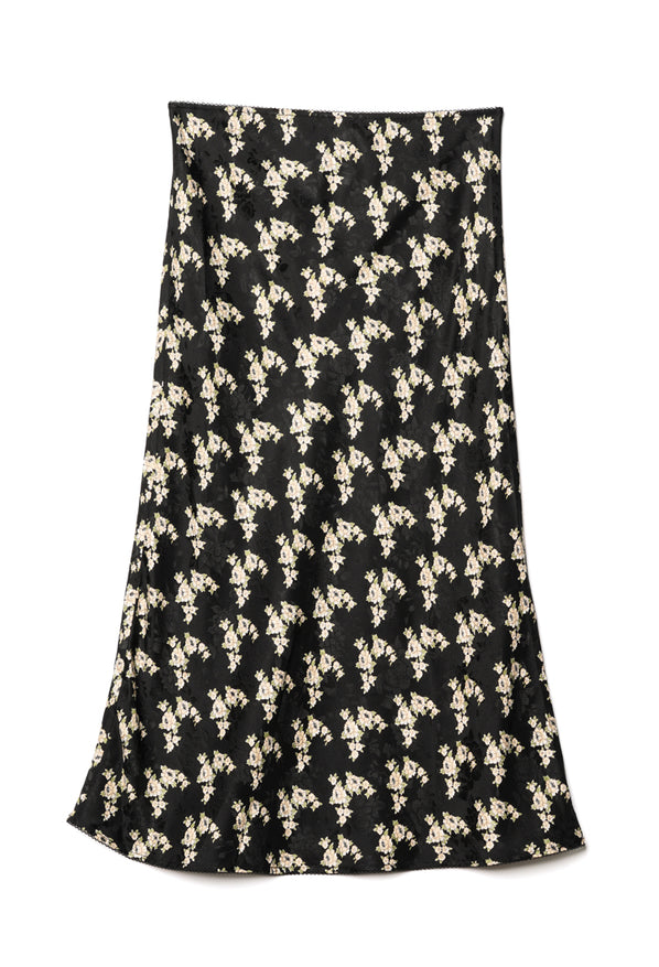 Valeria Jasmine Silk Skirt