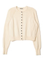 Laine Cotton Cardigan Ivory