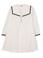 Helena Dress White Cotton Poplin