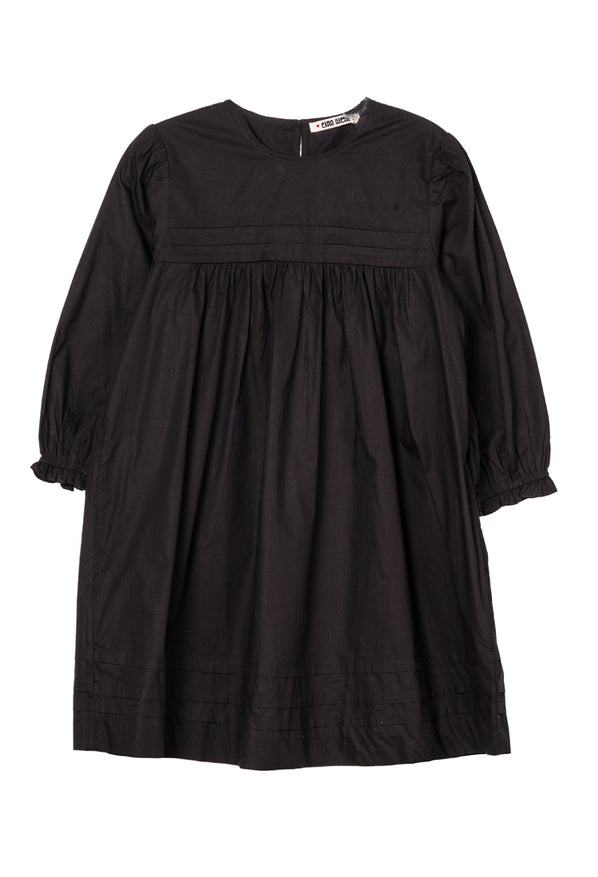 Jolin Black Cotton Dress
