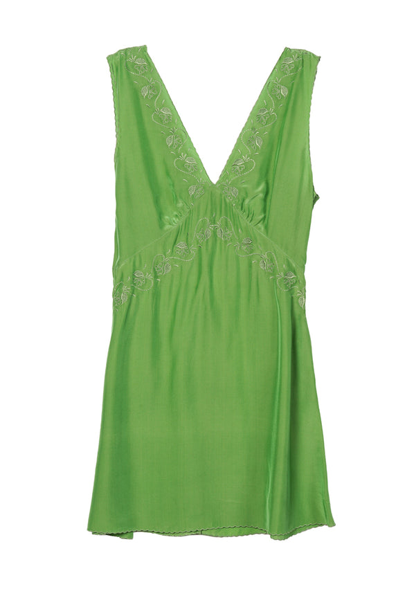 Castelo Jade Embroidered Dress