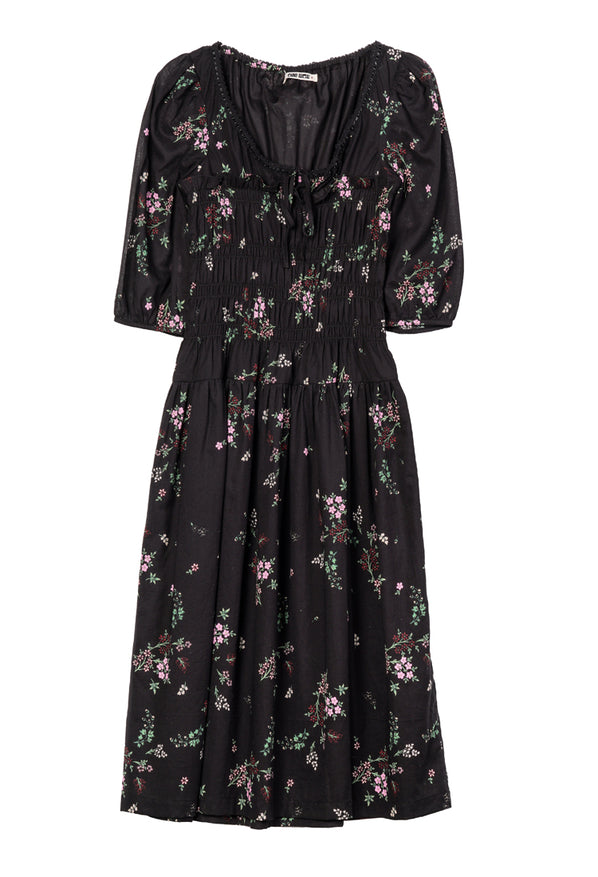 Andrine Dress Wildflower Print Cotton Voile