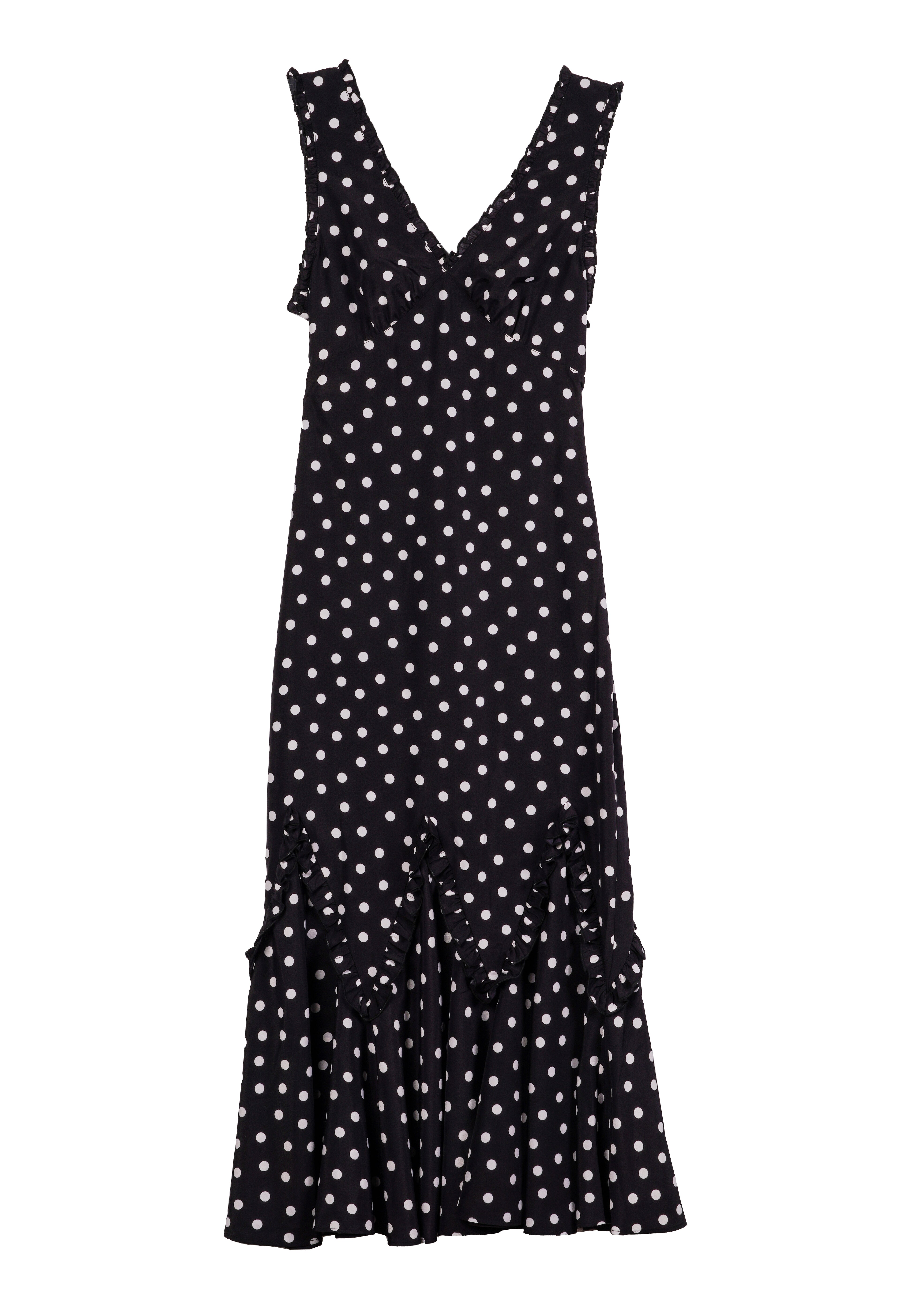 Charabia Designer Polka cheapest Dot Geometric Dress