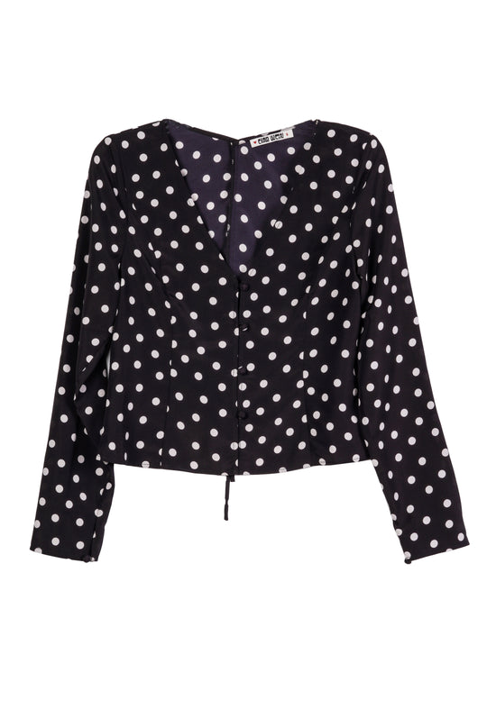 Aida Top Polka Dot