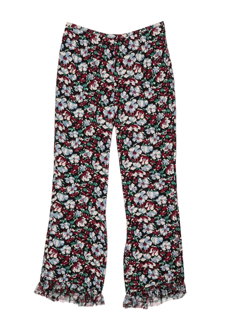 Kaja Pant Peonia Print – Ciao Lucia Kaja Pant Peonia Print – Ciao Lucia