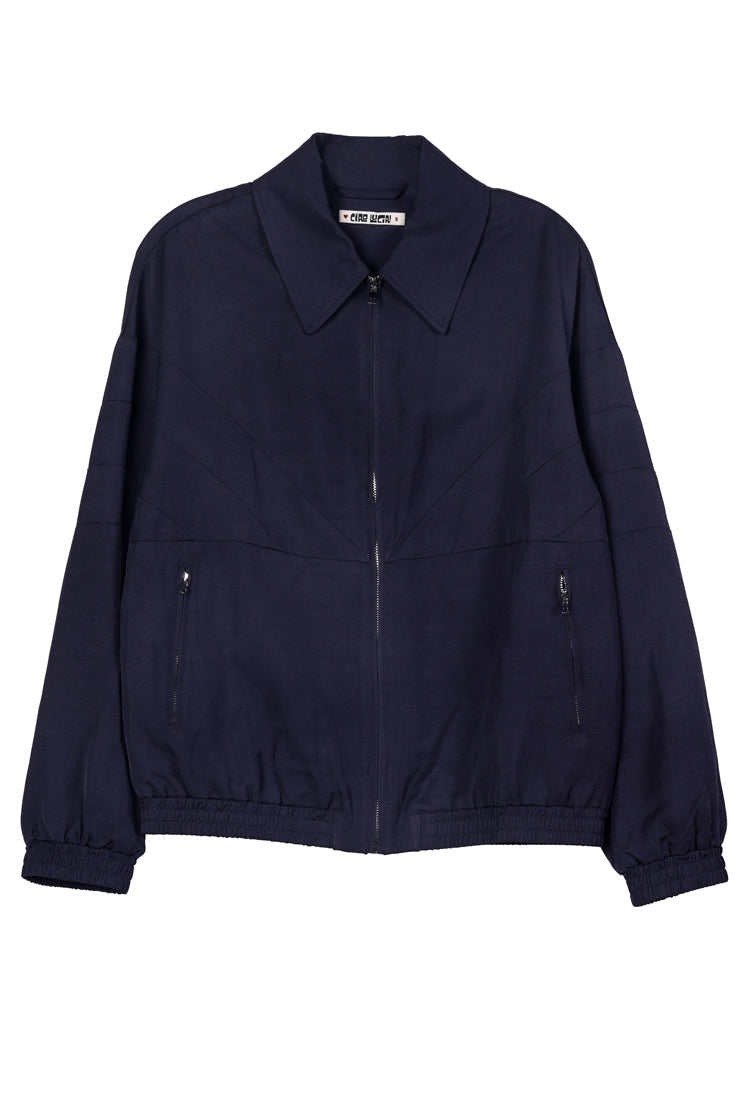 Gabriel Navy Twill Jacket