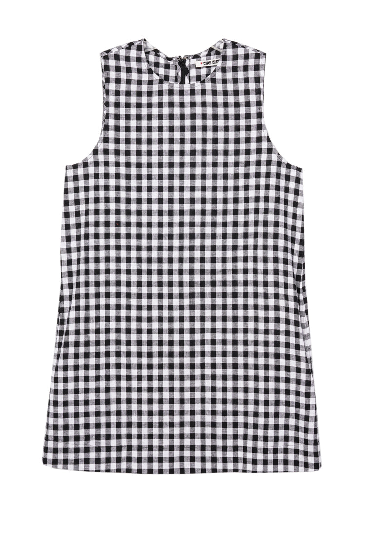 ワンピース Willfully/gingham check sh sk Indus Gingham Dress – Ciao Lucia