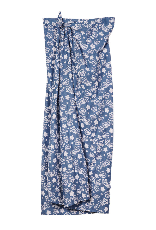 Crespo Tidepool Cotton Pareo