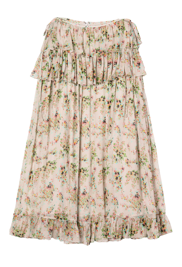 Lerden Jardin Silk Chiffon Skirt – Ciao Lucia