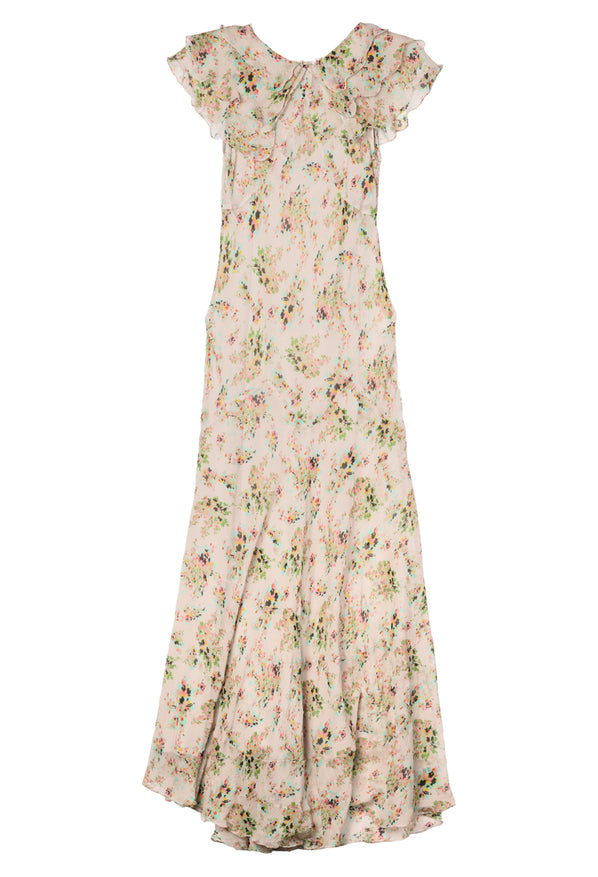 Lauryn Jardin Silk Chiffon Dress