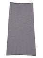 Faye Midnight Stripe Sheer Knit Skirt