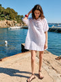 Isobel White Cotton Voile Dress