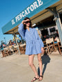 Felina Stripe Shirting Dress
