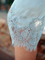 Petrea Bleu Silk Skirt