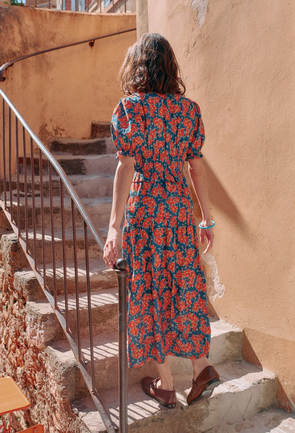 Danela Surf Cotton Shirting Dress