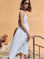 Freja English Garden Cotton Poplin Dress