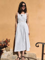 Freja English Garden Cotton Poplin Dress