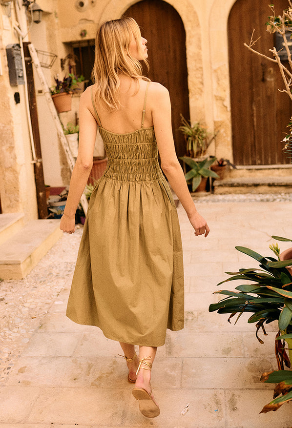 Ciao Lucia Russo Dress - Khaki Ciao Lucia Russo Dress - Khaki