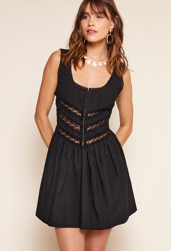 Rixo x Ciao Lucia Bonita Dress Black