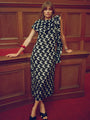 Lya Jasmine Jacquard Silk Dress