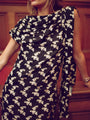 Lya Jasmine Jacquard Silk Dress