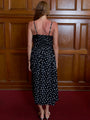 Anneli Dupioni Dot Dress