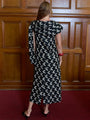 Lya Jasmine Jacquard Silk Dress