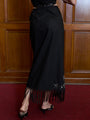 Seraphine Embellished Cotton Fringe Skirt