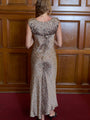 Regine Floral Charmeuse Silk Dress