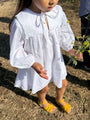 Ciao Bambini Jonita White Voile Dress