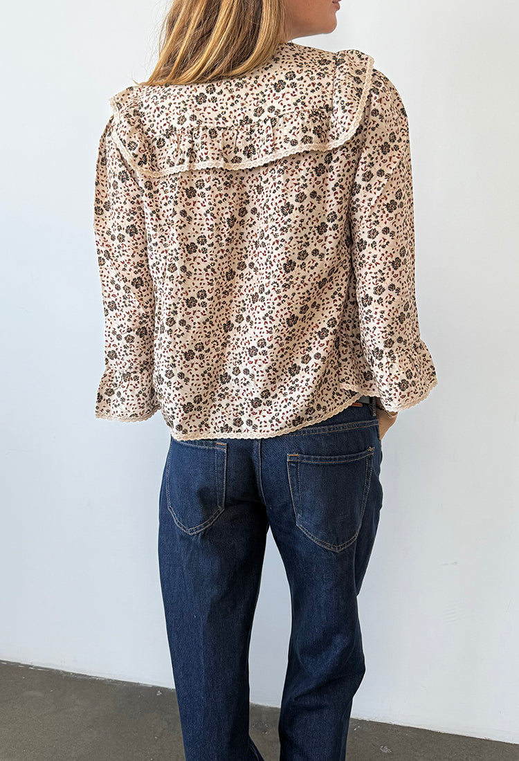 Nita Cherry Blossom Silk Top – Ciao Lucia