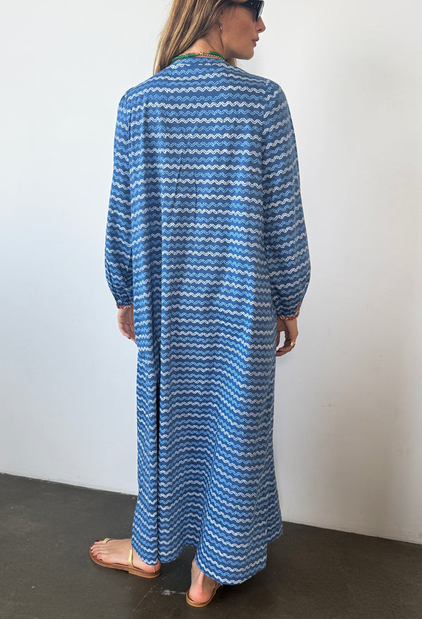 Mira Palma Cotton Voile Caftan