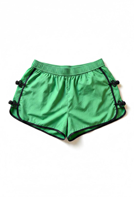 Bibbi Kelly Green Cotton Poplin Short