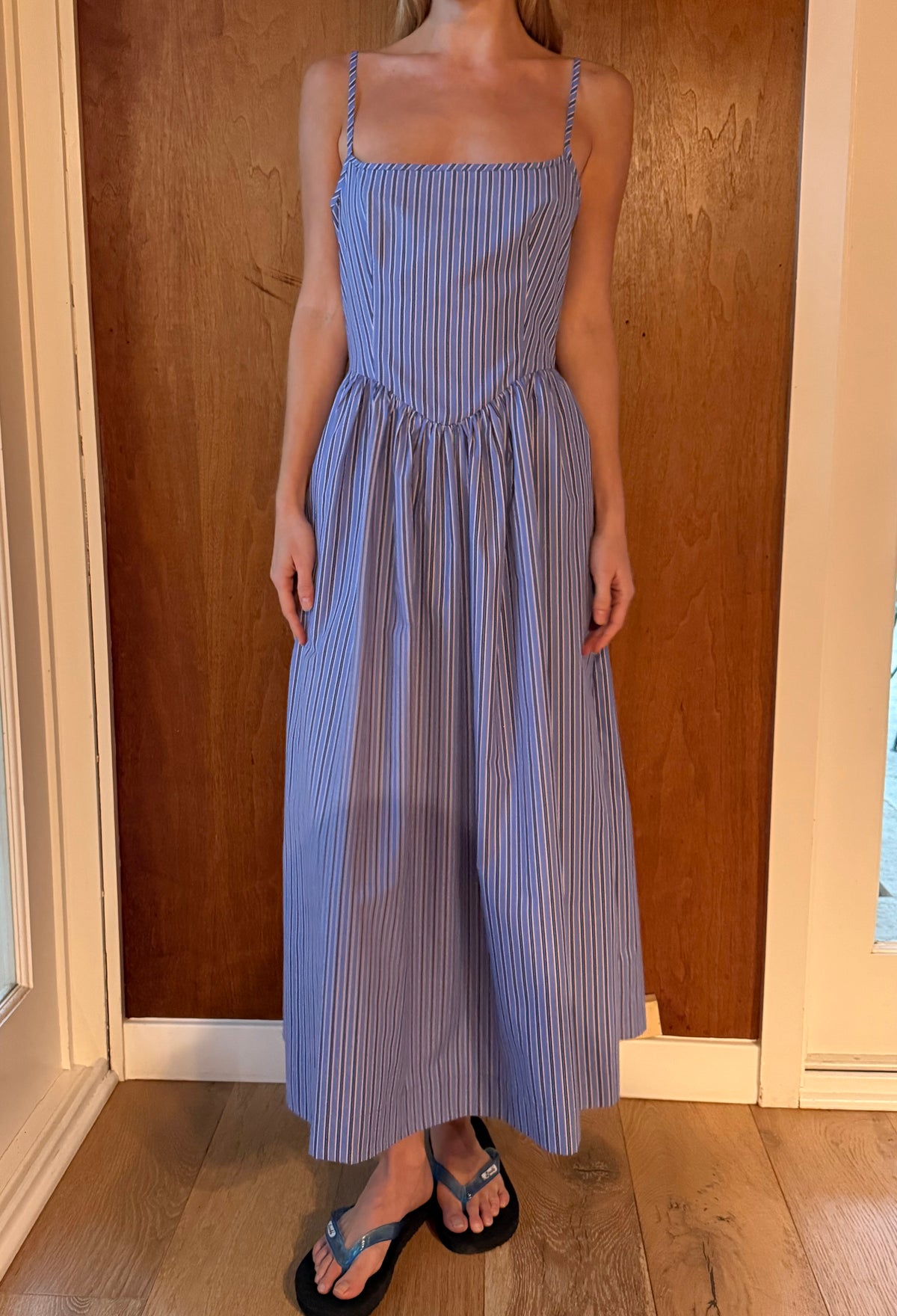 Neroni Stripe Shirting Dress