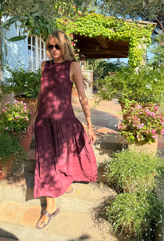 Jenetta Anemone Silk Dress