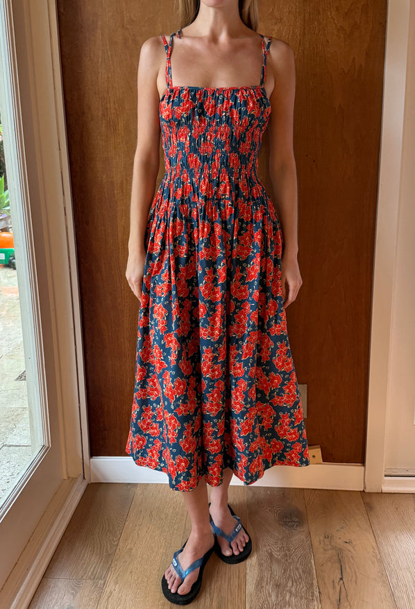 Volta Surf Cotton Shirting Dress
