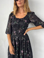 Andrine Dress Wildflower Print Cotton Voile