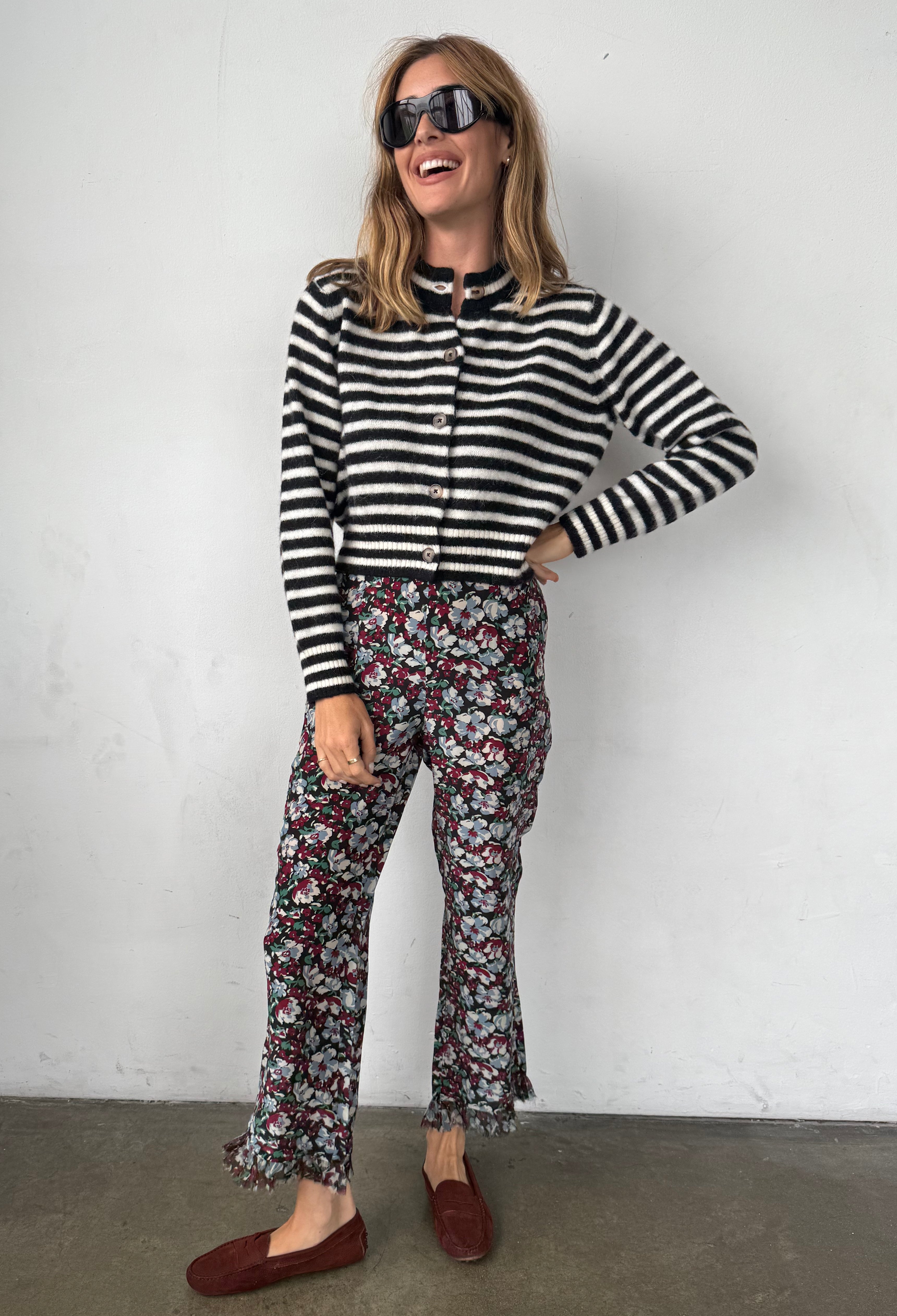Kaja Pant Peonia Print – Ciao Lucia