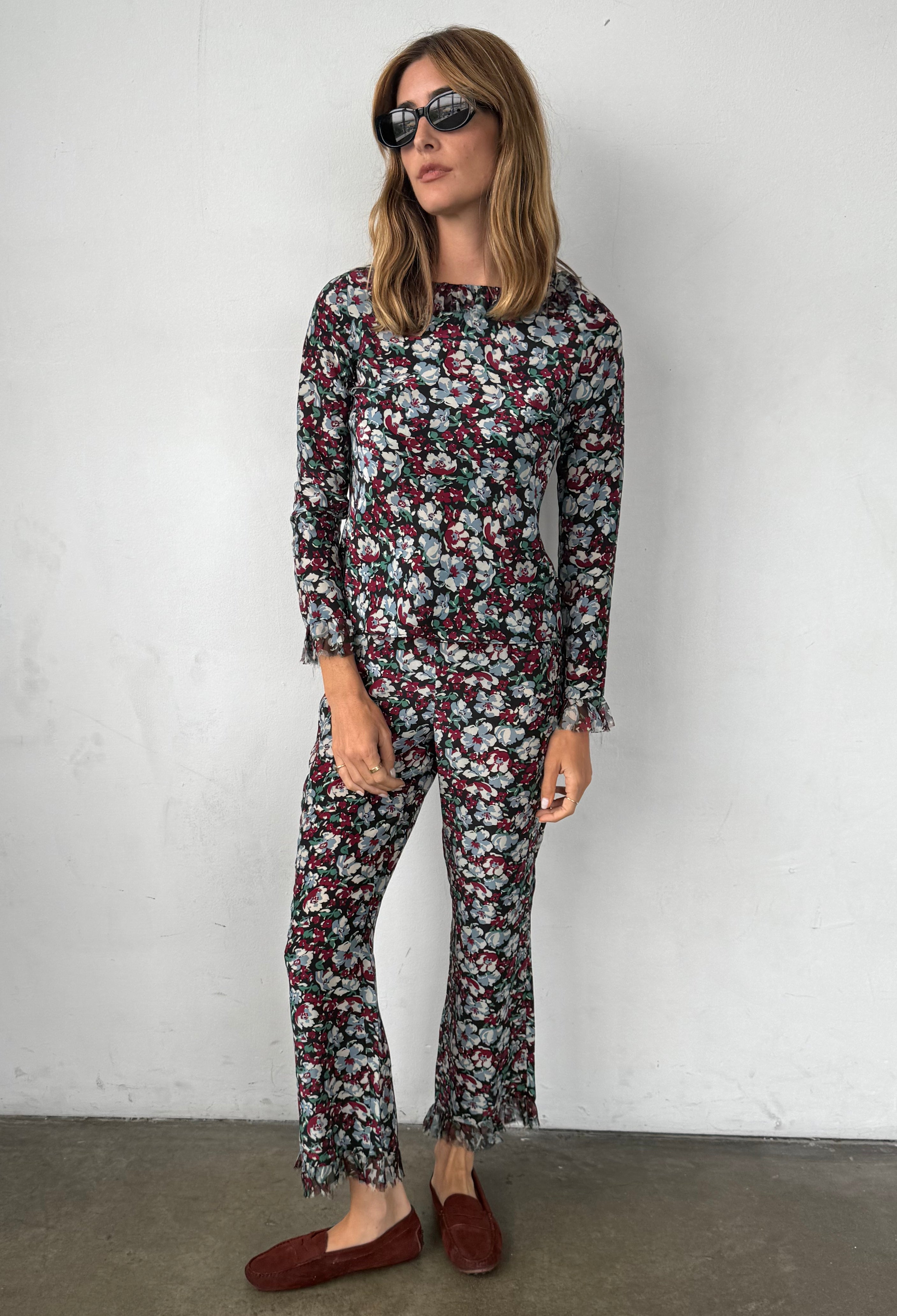 Kaja Pant Peonia Print – Ciao Lucia