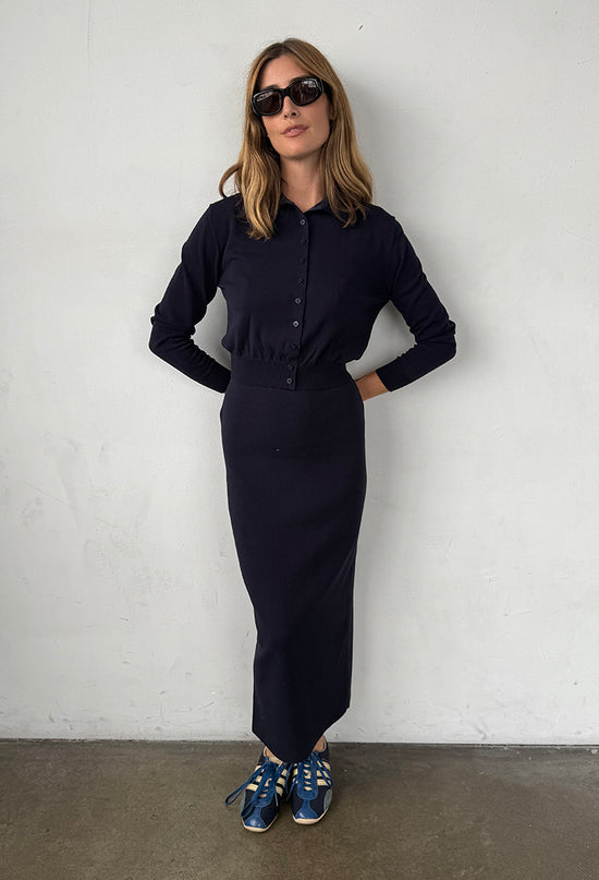 Palma Midnight Sheer Cardigan