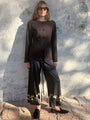 Danelle Brown Felt Coat
